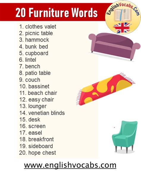 couch component word hike